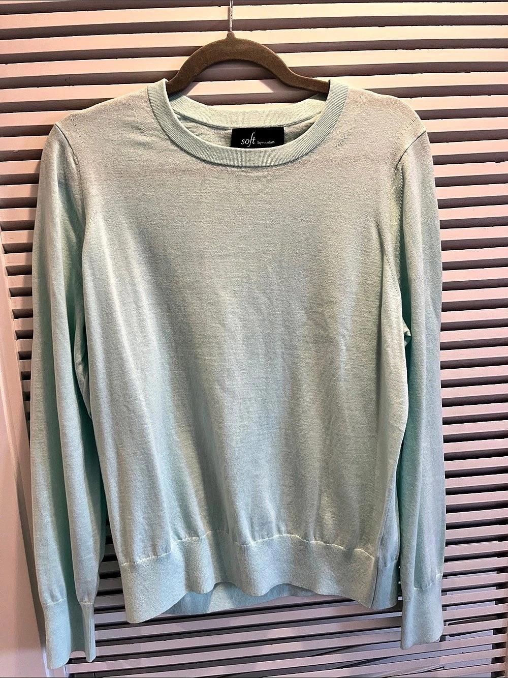 soft by naadam Crewneck Sweater in Green Size Small